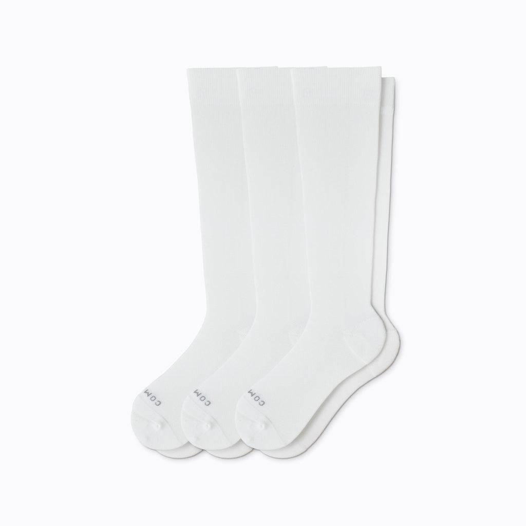 Knee-High Compression Socks - 3 Pack Solids