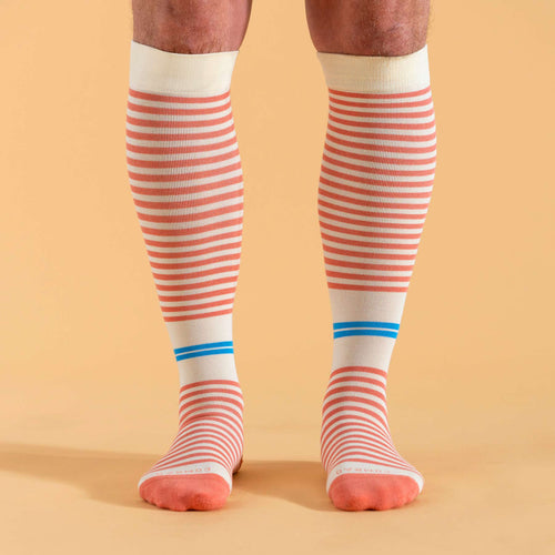 CloudCotton Compression Socks - Stripes
