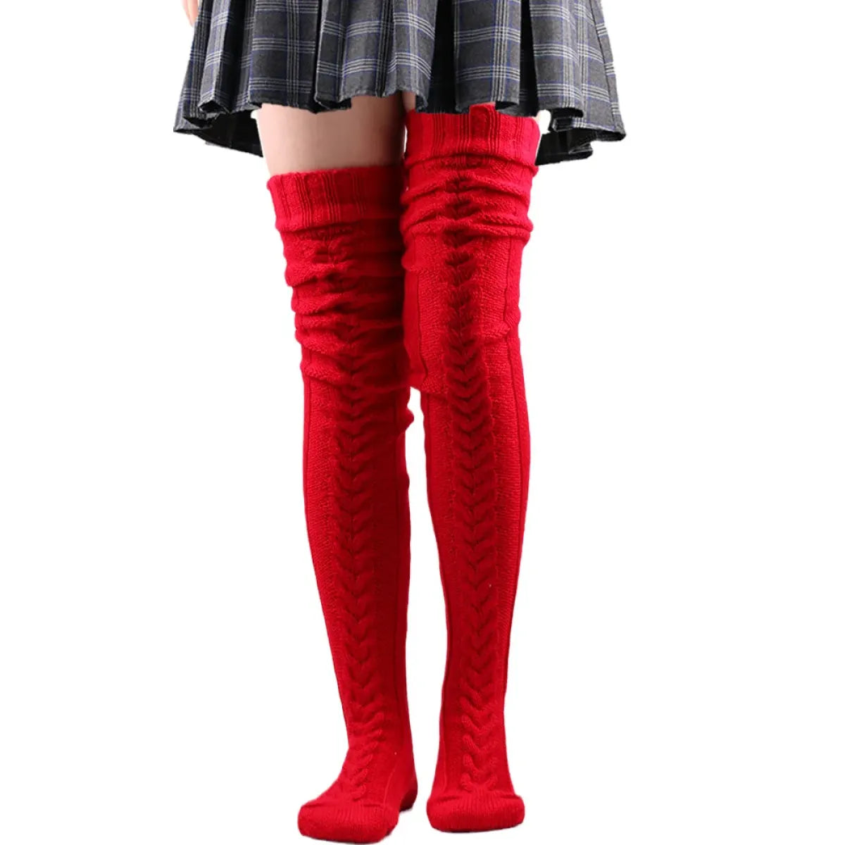 Charlotte's Warm Thoughts Extra-Long Thigh-High Socks product photo 12