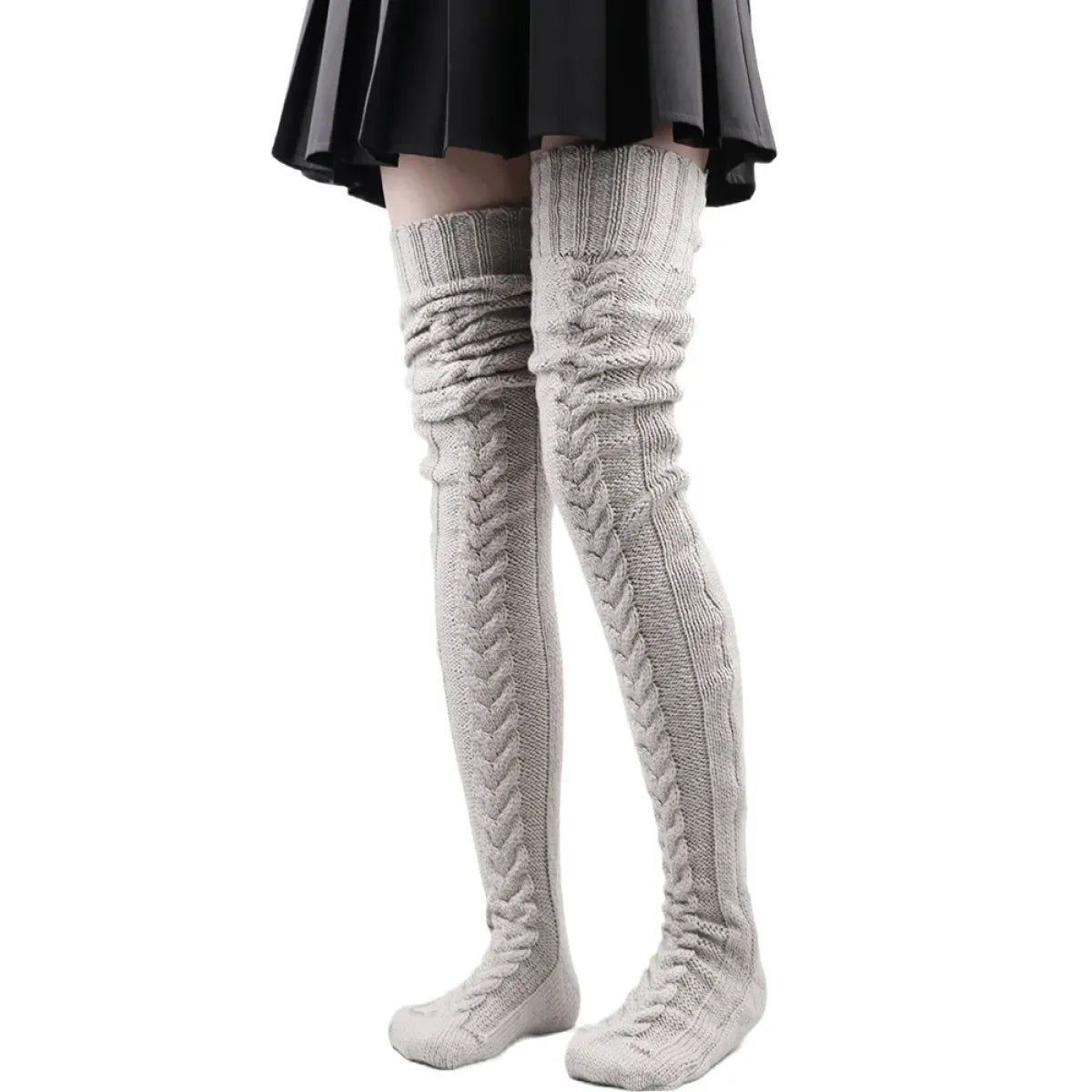 Charlotte's Warm Thoughts Extra-Long Thigh-High Socks product photo 9