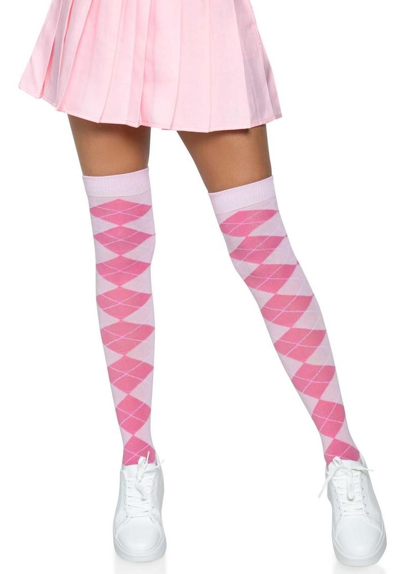Skye's Mile High Argyle Socks