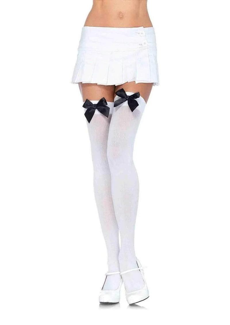 Leg Avenue Nylon Over-the-Knee For Comfortable Fit